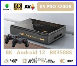 Super Console X5 Pro (320gb) 8k Retro Games Console Smart Tv Box