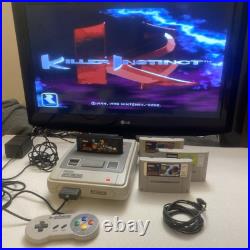 Super Nintendo Console Bundle! Controller, 4 Games All Leads! VGC Retro Gaming Super Nintendo Console Bundle! Controller, 4 Games All Leads! VGC Retro Gaming
