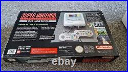 Super Nintendo snes Console Mario World Boxed edition with Game Cart Retro