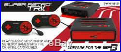 Super Retro Trio NEW PAL Nintendo NES SNES Megadrive Switch to a 3 Game Console