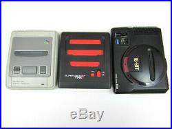 Super Retro Trio NEW PAL Nintendo NES SNES Megadrive Switch to a 3 Game Console