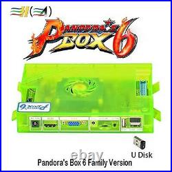 TAPDRA 3A Original Pandora's Box 6 Arcade Board Full DIY Kit, 1300 Retro Game
