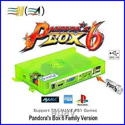 TAPDRA 3A Original Pandora's Box 6 Arcade Board Full DIY Kit, 1300 Retro Game
