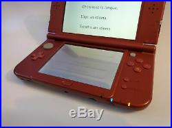 TOP IPS NEW Nintendo 3DS XL RED ULTIMATE NINTENDO RETRO SYSTEM 4000+ games