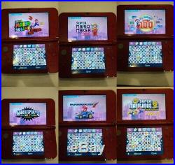 TOP IPS NEW Nintendo 3DS XL RED ULTIMATE NINTENDO RETRO SYSTEM 4000+ games