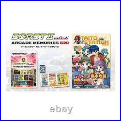 Taito Egret II 2 Mini 40 Title Built-In Retro Game Arcade Memories Full Package