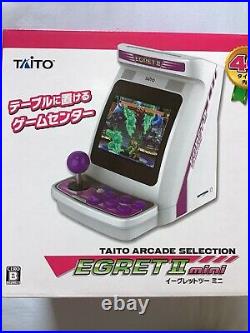 Taito Egret II Mini 40 Title Built-in Retro Game Arcade Cabinet Machine 2022 JPN