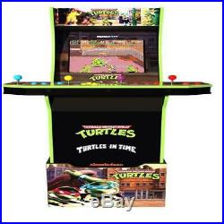 Teenage Mutant Ninja Turtles Arcade1Up Retro Gaming Cabinet Machine with Riser New