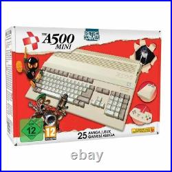 The A500 Mini Amiga 500 Games Console Retro Style Throwback Novelty Gaming Gift