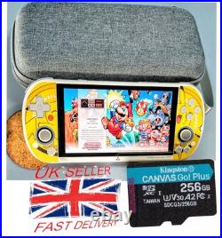 Trimui Smart Pro Linux Handheld Retro Game Console + 256GB Card + Sticker & Case