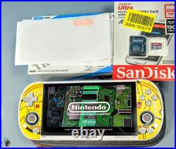 Trimui Smart Pro Linux Handheld Retro Game Console + 256GB Card + Sticker & Case