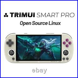 Trimui Smart Pro Retro Game Console 4.96in Mini Handheld 256gb (grey)