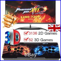 UK 3118 Games Arcade Console Pandora Box 12s Retro Game Controller HD 1280P DY