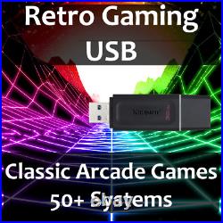 USB 512GB Stick With 25K Retro games 50+ Systems, Arcade machines, retropi, pc