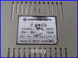 Ultra Rare & Truly Colectable commodore 64 gs Game Console & Games Tested Retro Ultra Rare & Truly Colectable commodore 64 gs Game Console & Games Tested Retro