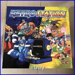 Unused TRON RETRO STATION CAPCOM 10 Titles Game Console