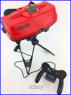 Used Nintendo Virtual Boy System Console Japanese Version 1995 Retro Game EMS