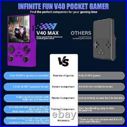 VELPAX V40 Retro Handheld Video Game Console, 40,000 Retro Games in 1 Game Conso
