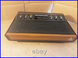 VINTAGE RETRO ATARI CX2600 Console with Games-PLEASE READ