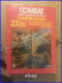 VINTAGE RETRO ATARI CX2600 Console with Games-PLEASE READ