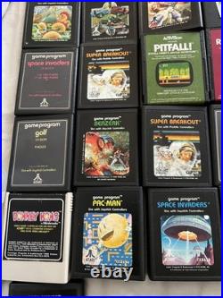 Vintage Atari 2600 Plus Video Game Console Black 21 Cartridge Retro MID Century Vintage Atari 2600 Plus Video Game Console Black 21 Cartridge Retro MID Century