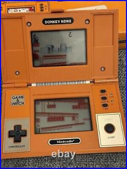 Vintage Nintendo Donkey Kong Game & Watch Retro Handheld Gaming Console DK Boxed