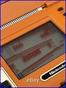 Vintage Nintendo Donkey Kong Game & Watch Retro Handheld Gaming Console DK Boxed