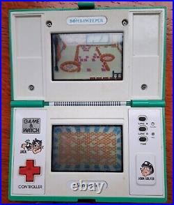 Vintage Retro Early Nintendo Bomb Sweeper Dual-Screen Video Game Console 1987 Vintage Retro Early Nintendo Bomb Sweeper Dual-Screen Video Game Console 1987