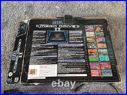 Vintage Retro Sega 16-Bit Mega Drive 2 Console black (Boxed) Includes X3 Games