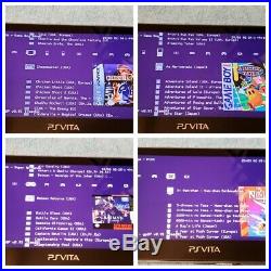 White PS Vita PlayStation Vita OLED 128GB (PSP, PS1, Retro games)