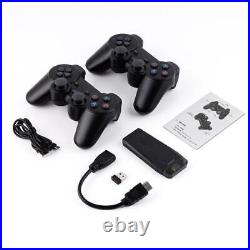 Wireless HDMI 4K Game Stick Console 64GB 20000 Retro Games 2 Controllers