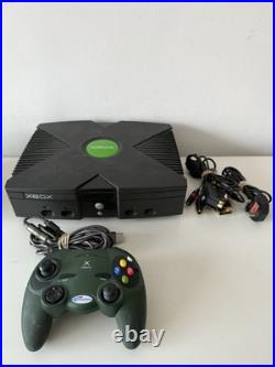 Xbox Classic Original Console Retro Gaming Bundle Plus Games & Controller Black