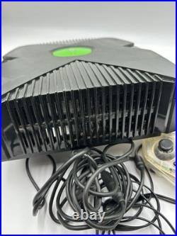 Xbox Classic, og, Original Console Retro Gaming And Crystal Controller MOD