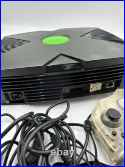 Xbox Classic, og, Original Console Retro Gaming And Crystal Controller MOD