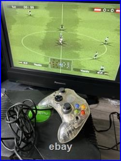 Xbox Classic, og, Original Console Retro Gaming And Crystal Controller MOD