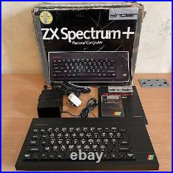 ZX Spectrum 48k + Plus Boxed Retro Vintage Game Console Sinclair Computer