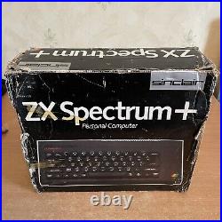 ZX Spectrum 48k + Plus Boxed Retro Vintage Game Console Sinclair Computer