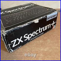 ZX Spectrum 48k + Plus Boxed Retro Vintage Game Console Sinclair Computer